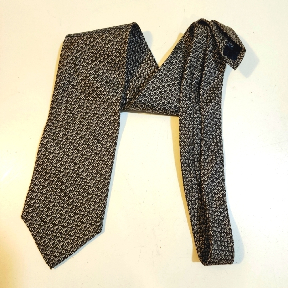 J. Crew Printed 100% Silk Neck Tie